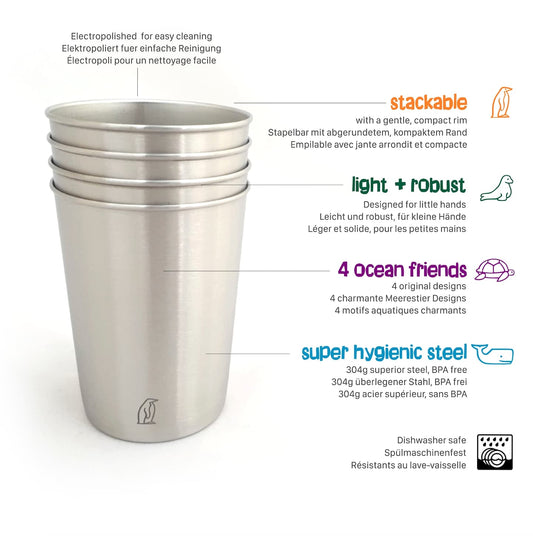 'Ocean Icons' (280ml/x4)