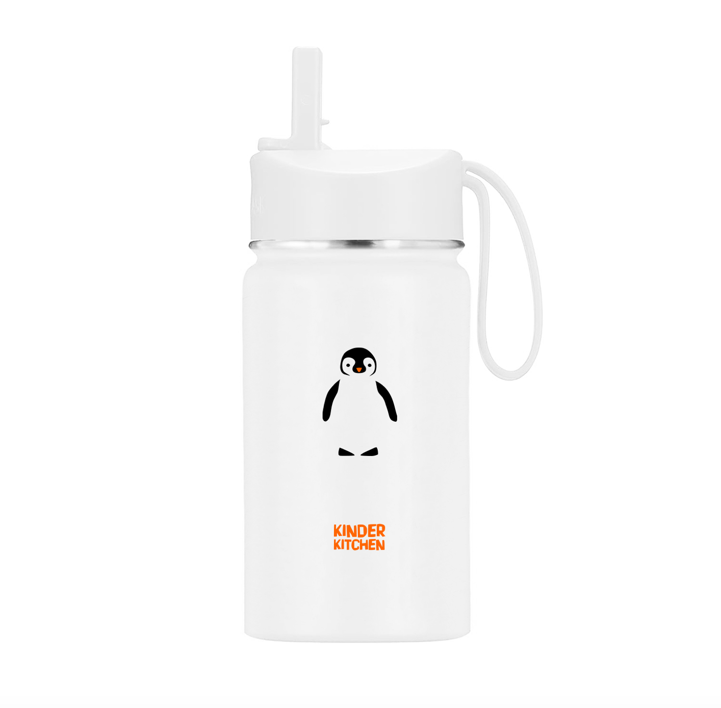 Penguin Edelstahl-Trinkflasche – Kinderfreundlich, isoliert & schadstofffrei (400ml)