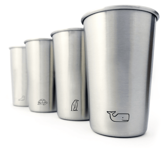 'Friendly Ocean Animals' (280ml/4 Per Pack)