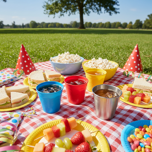 Edelstahl- oder Plastikbecher?