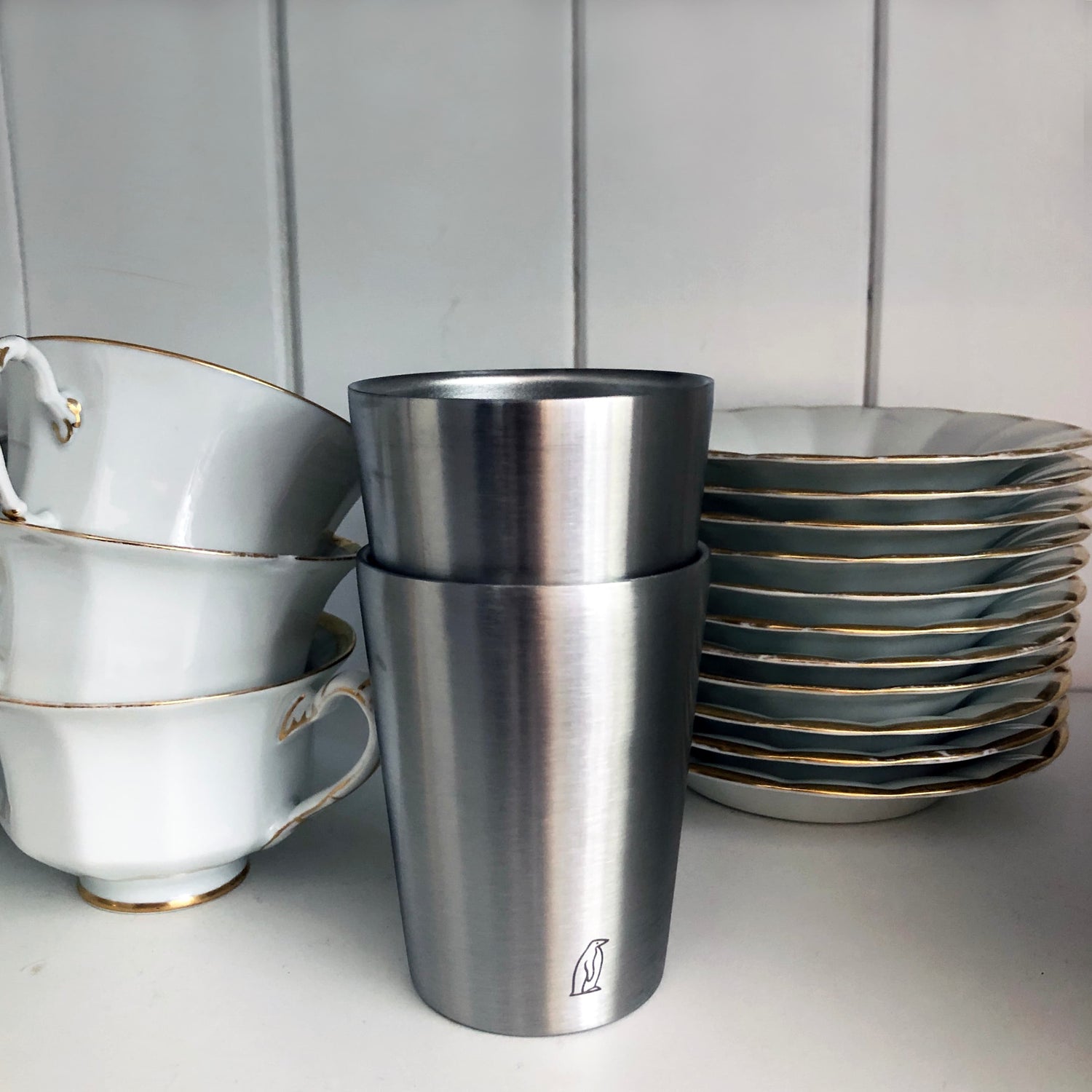 Edelstahl Kinderbecher & Trinkbecher