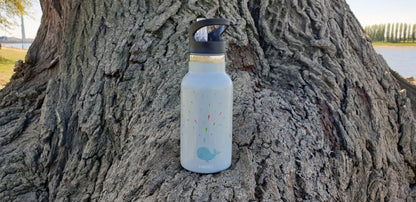 ‘Magic Whale’ Edelstahl Thermosflasche (350 ml)