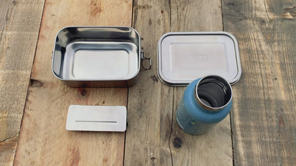 "Happy Whale" - Leak-proof stainless steel lunch box - Available for shipping 1.12.2025